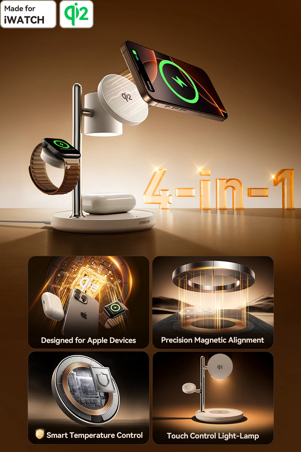TriCharge Wireless Stand